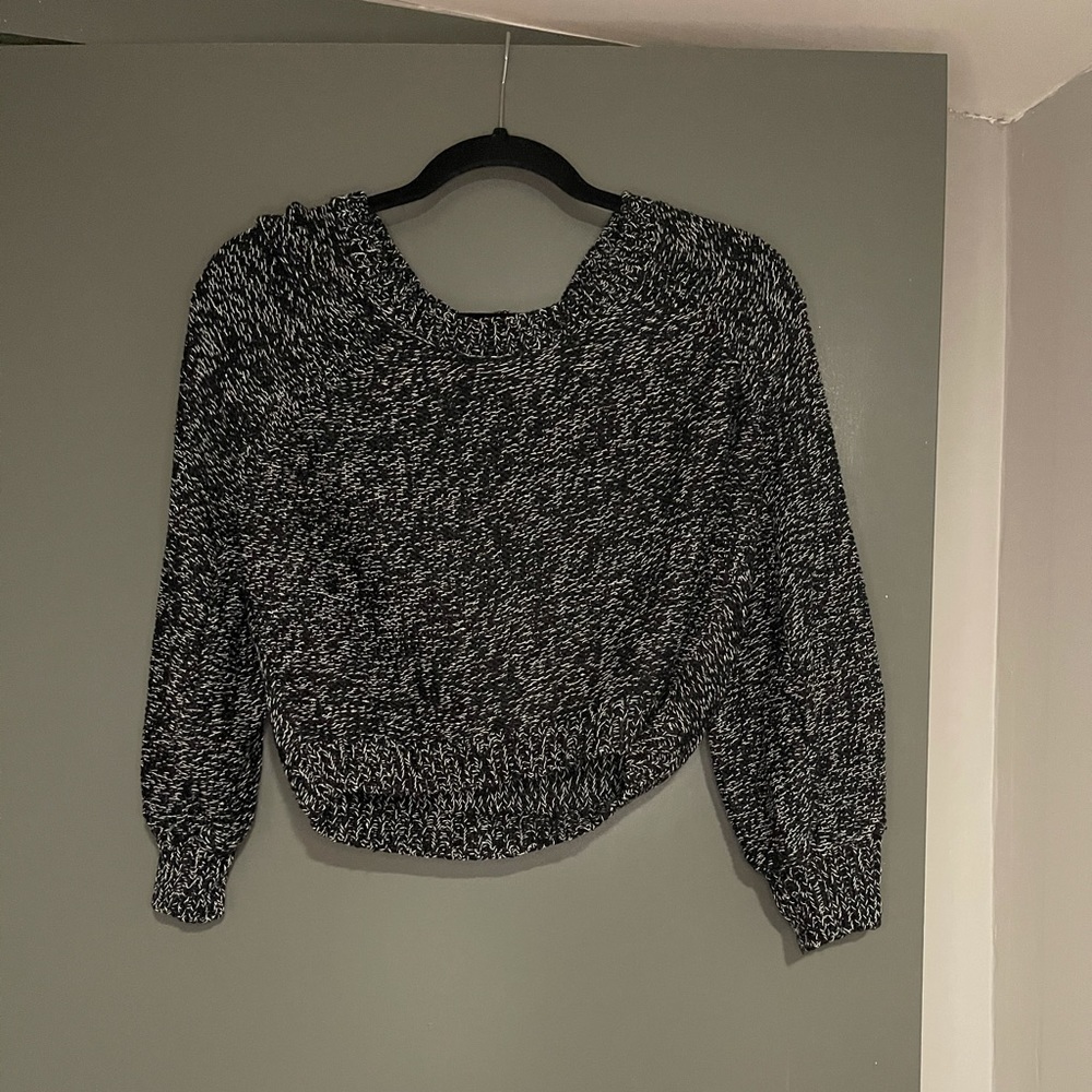 knit crop top
